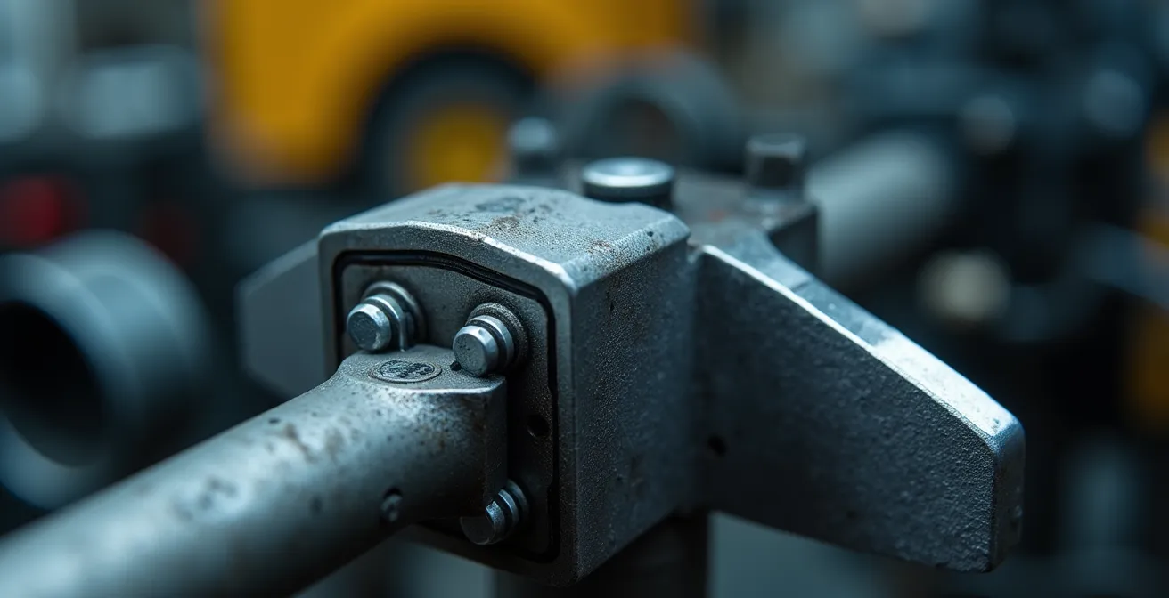 Vue macro d'un contrôle technique approfondi sur moteur automobile